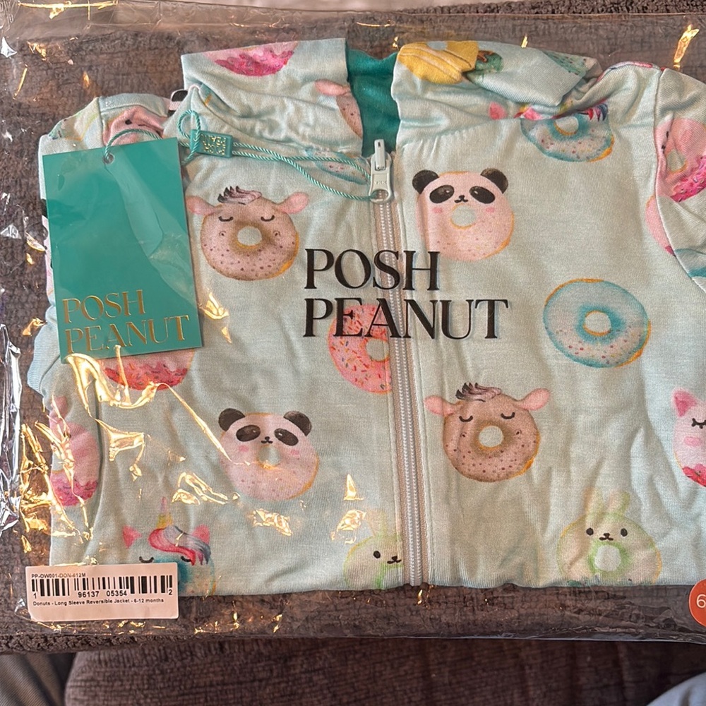 Posh Peanut Mint Donut Print Hoodie